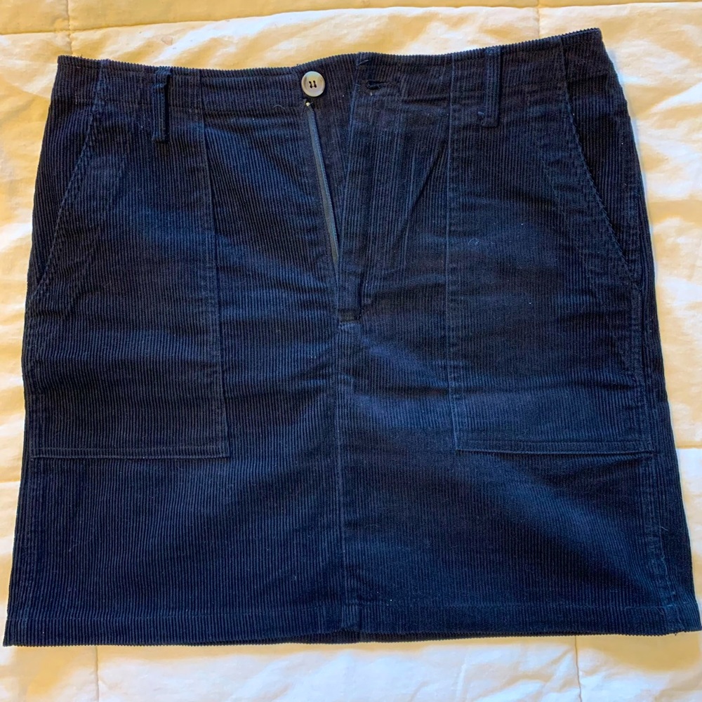 Corduroy skirt
